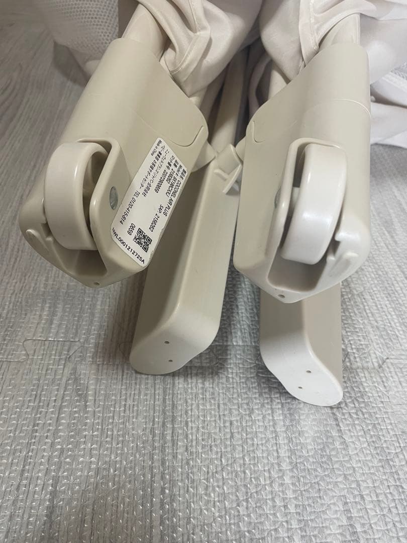 状態良好✨Aprica ココネルエアープラス AB ホワイトグレー　 収納袋付属