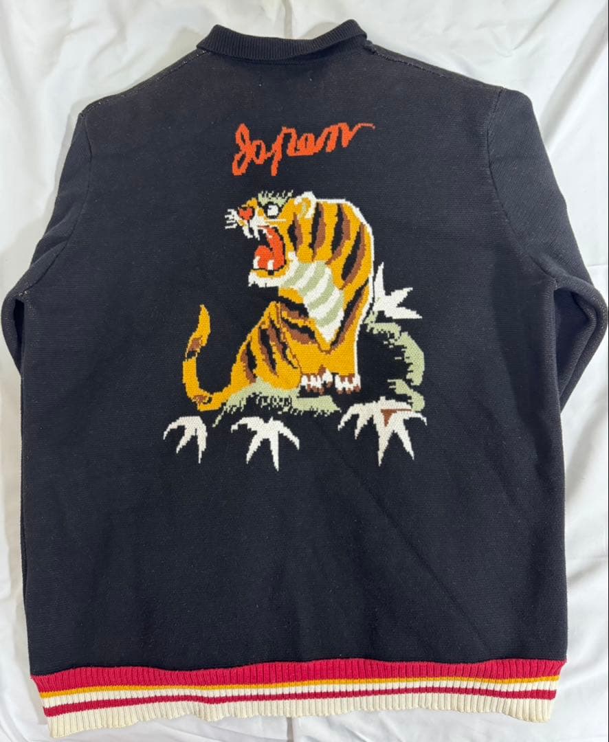 ダイリク　DAIRIKU × TTT msw 刺繍　ニットポロ　XL