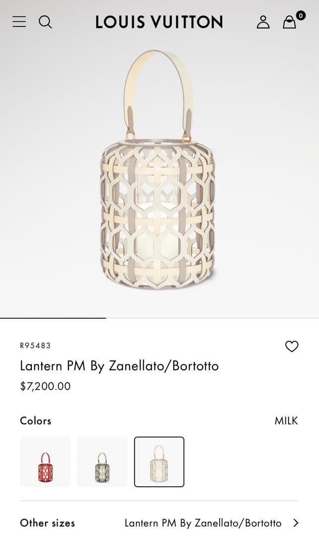 【新品　未使用】　ルイヴィトン　LouisVuitton　ランタン