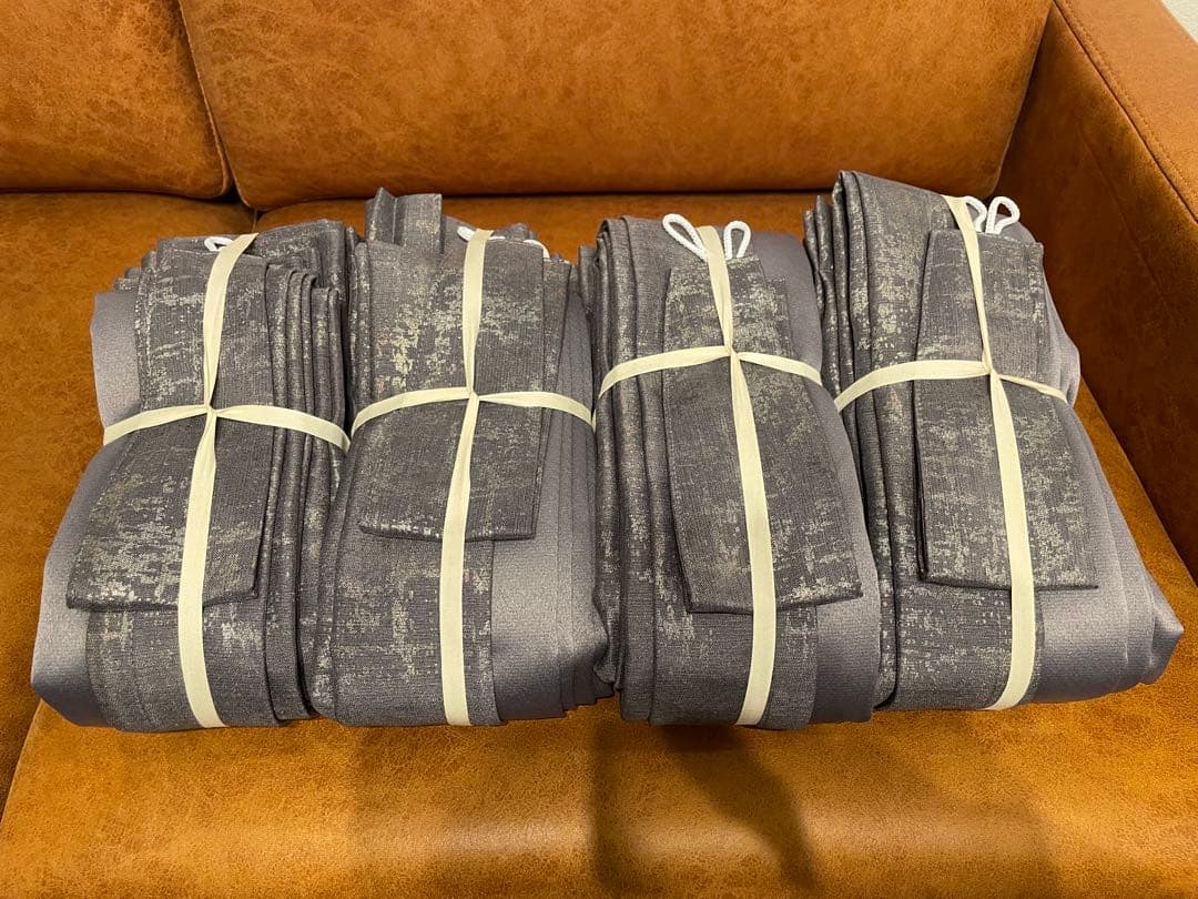 【レアなインダストリアルデザイン‼︎】ニトリカーテン100cm×200cm ×4