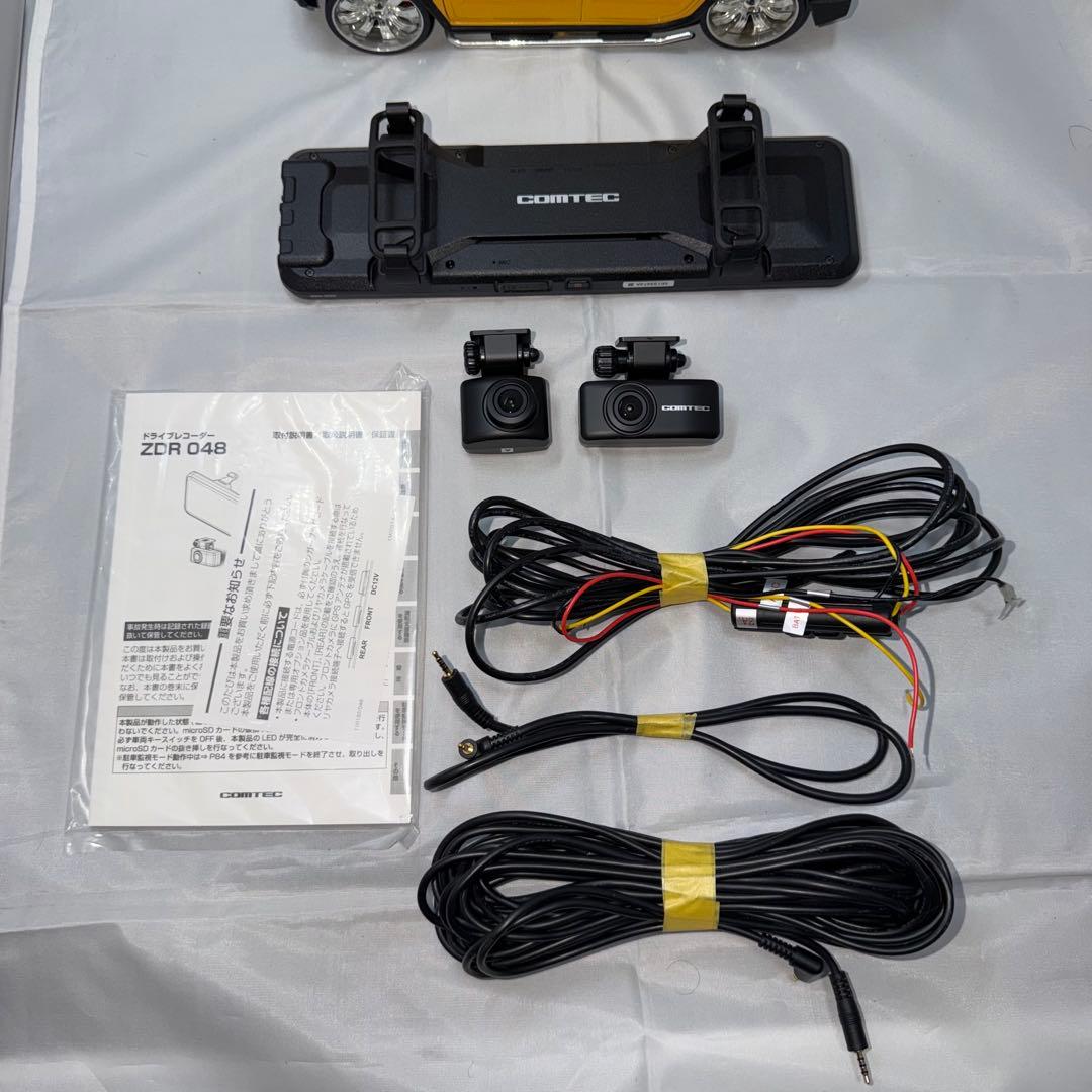 コムテック ドライブレコーダー ZDR048中古品