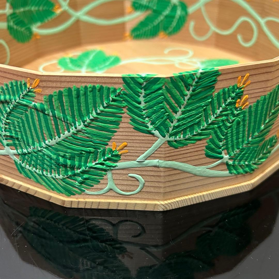 玄々斎好写松唐草炭斗　茶道具懐石茶箱鵬雲斎坐忘斎淡々斎即中斎棗水指茶碗棗茶杓