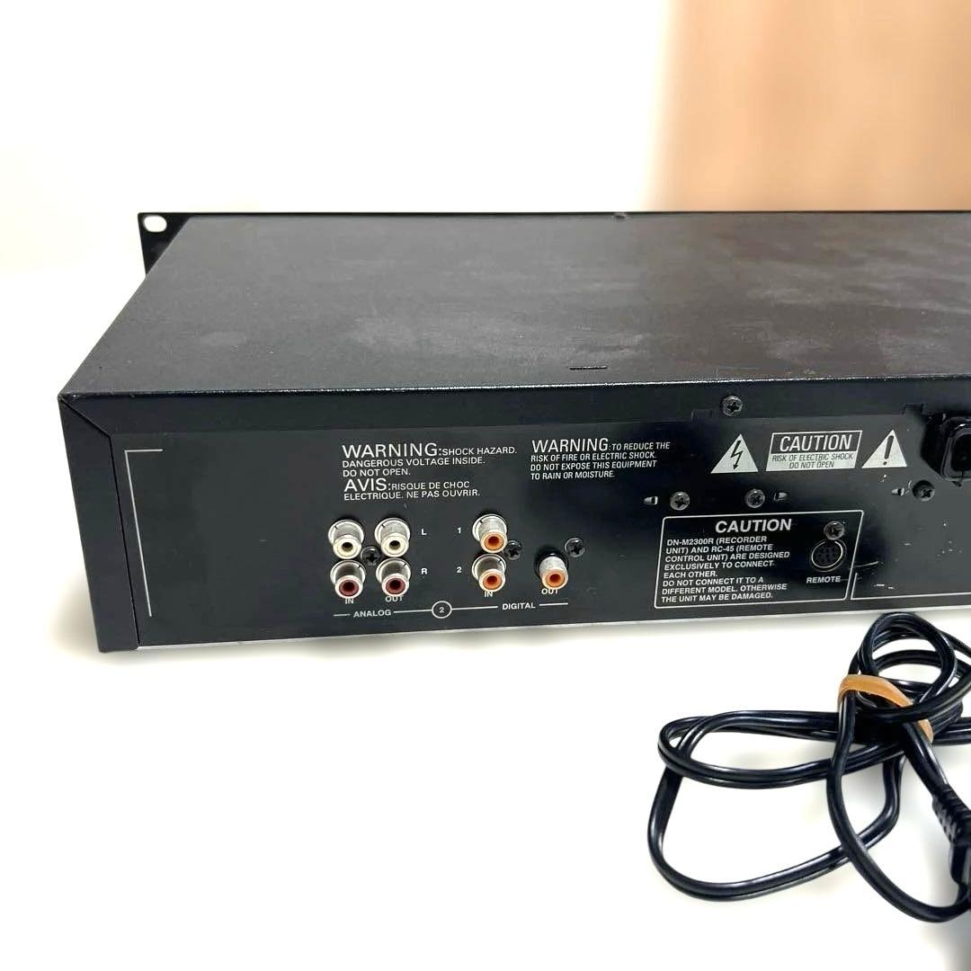 【美品】DENON DN-M2300R MDレコーダー デノン