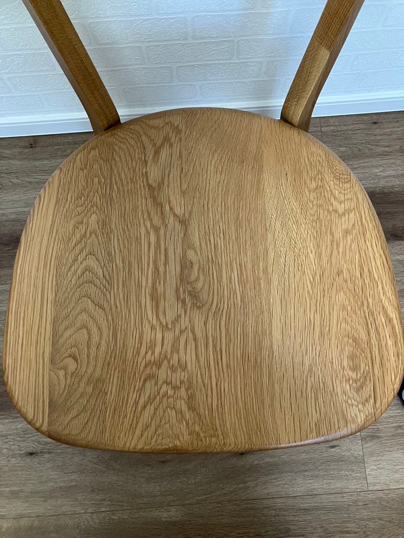 大川家具　ダイニングチェア1脚　④