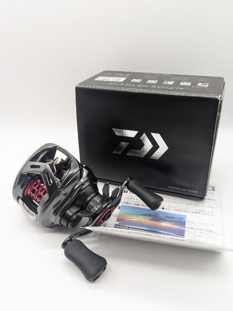 【美品】DAIWA 20ALPHAS AIR TW8.6L ダイワ リール