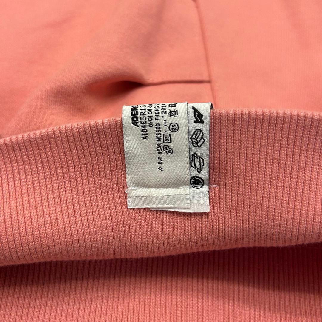 美品　ADERERROR ピンク スウェット アーダーエラー　Nolc logo
