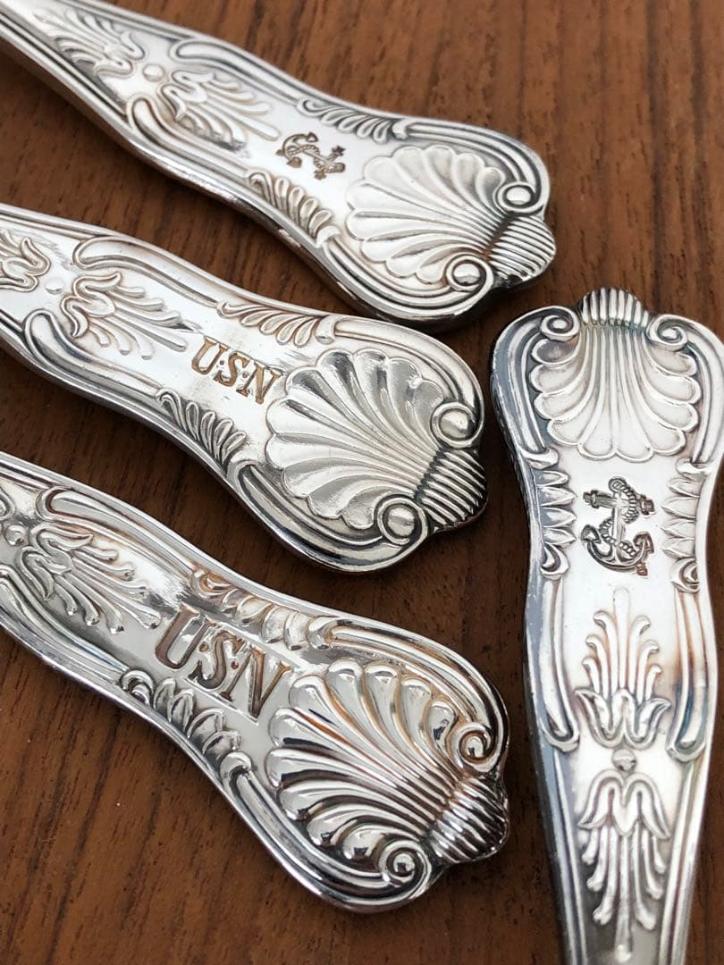 ビンテージ　USN インターナショナル シルバー カンパニーカトラリー　米国海軍