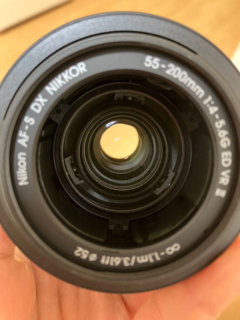 Nikon AF-S NIKKOR 55-200mm レンズ　ケーブル