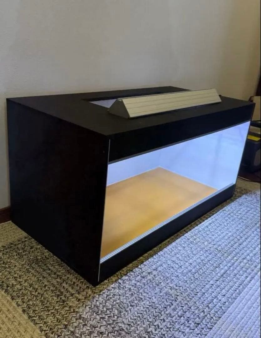 飼育ケージ　90×45×45 サイズ変更可　爬虫類　小動物　防水　アルミ複合板