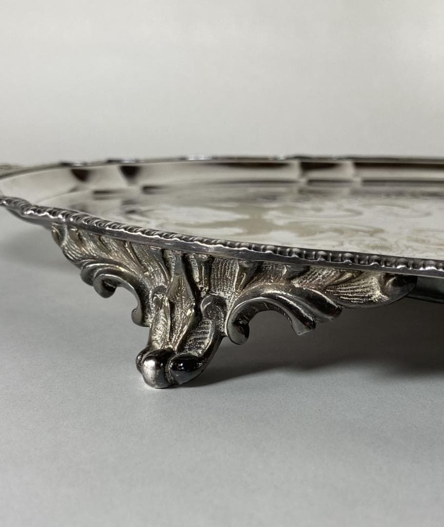 イギリス アンティーク Silver Tray