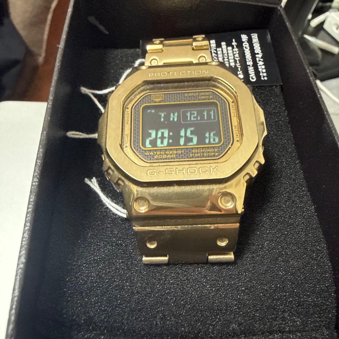 G-SHOCK GMW-B5000GD-9JF メタル ゴールド