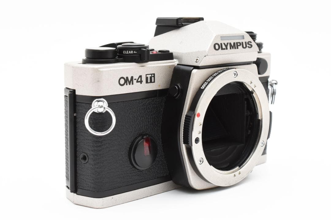 動確済 Olympus OM-4Ti Silver 35mmBody #132