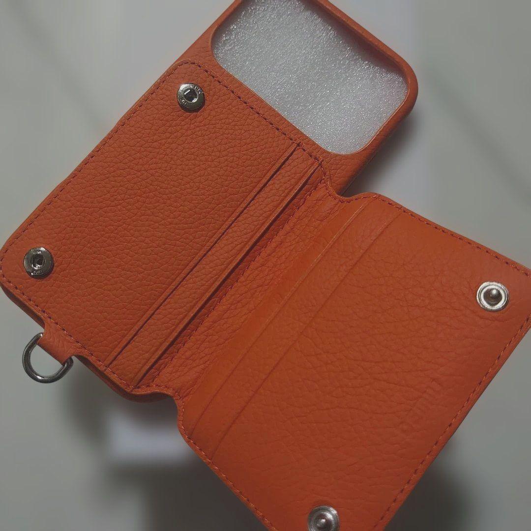 DEMIU デミュウ BALLON iPhone17proケース オレンジ