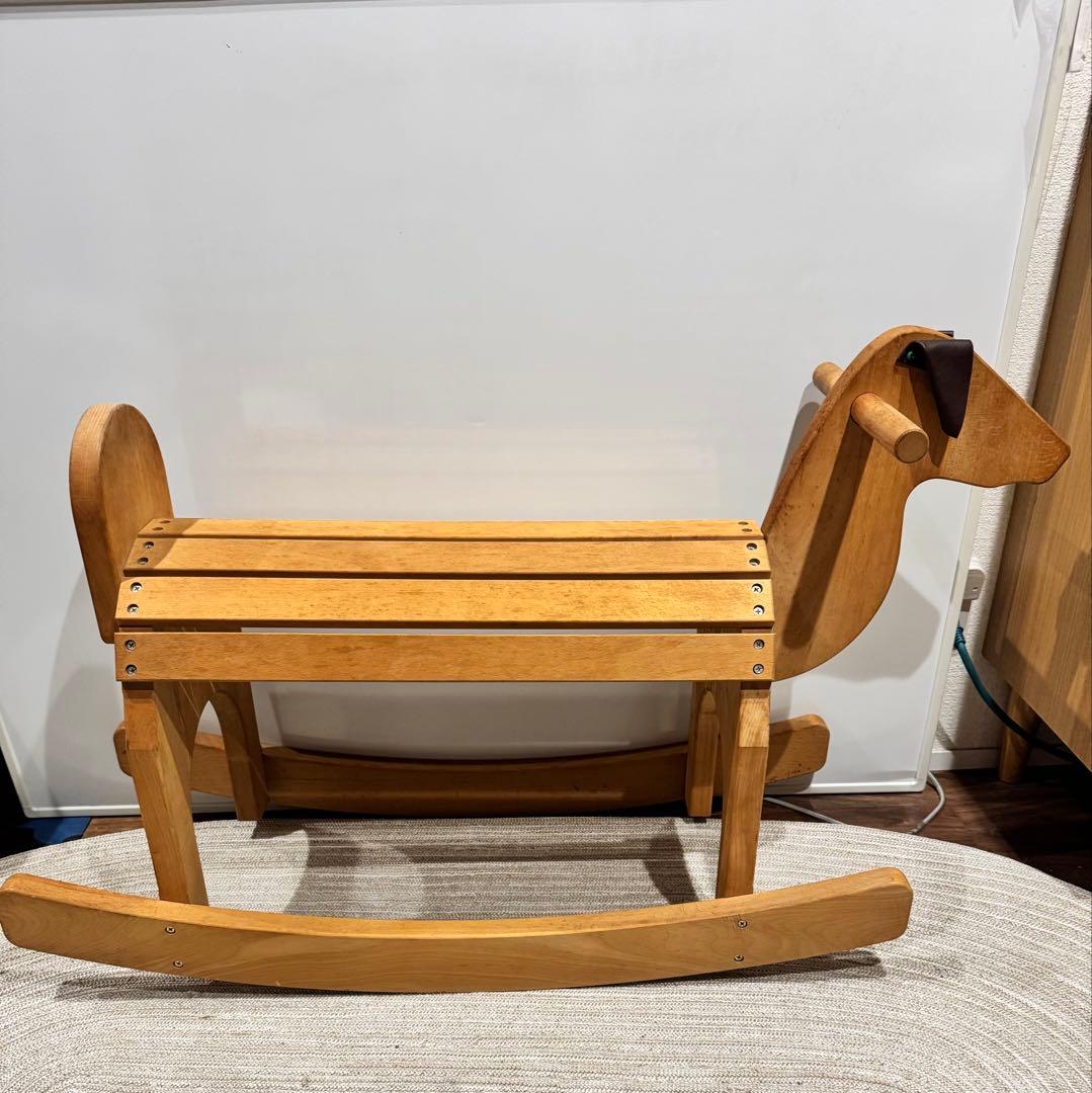 ミッドセンチュリーモダン木製ロッキング ヴィンテージ￼ ロッキングチェア