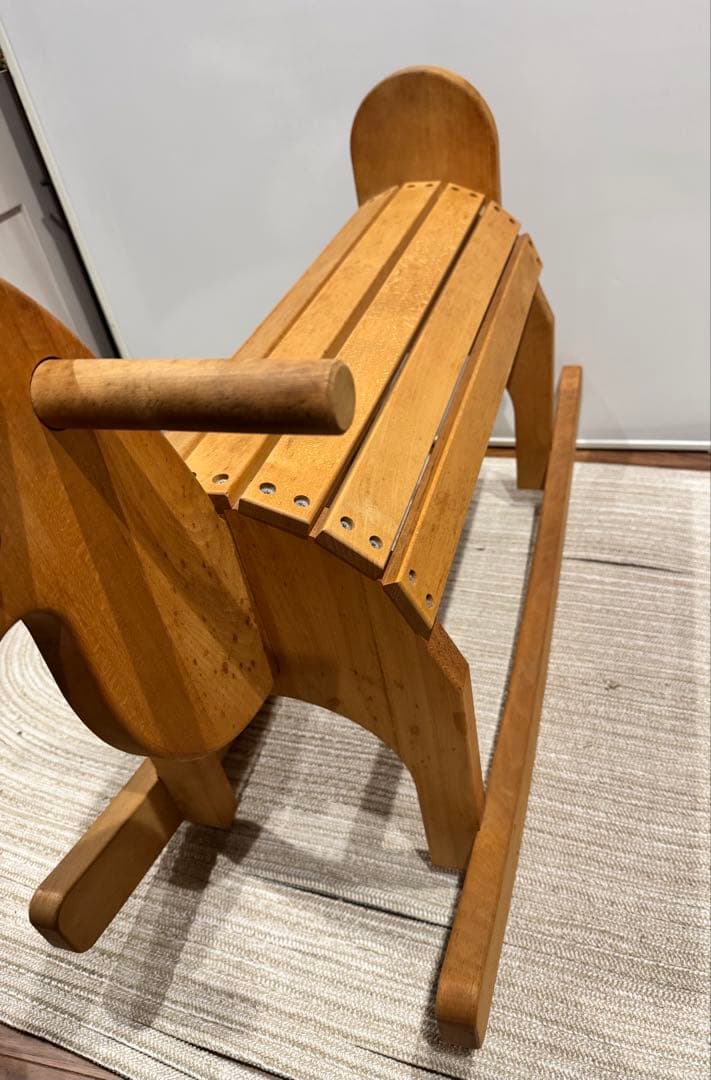ミッドセンチュリーモダン木製ロッキング ヴィンテージ￼ ロッキングチェア