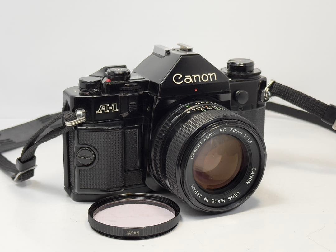 Canon A-1 フィルム一眼レフカメラ NEW FD f/1.4レンズ付