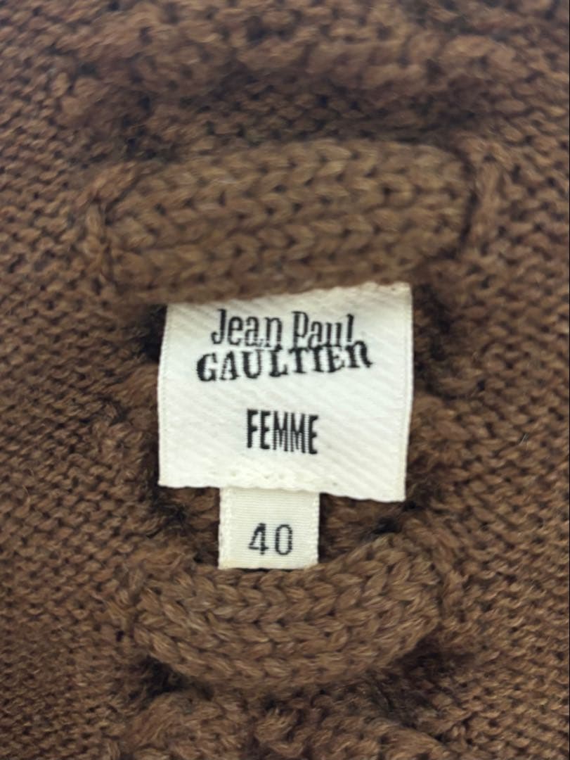2004 JEAN PAUL GAULTIER FEMME ドライバーズニット