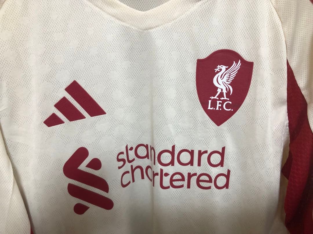 リバプール25/26 アウェイ M・サラー PL仕様 長袖 オーセンティック L