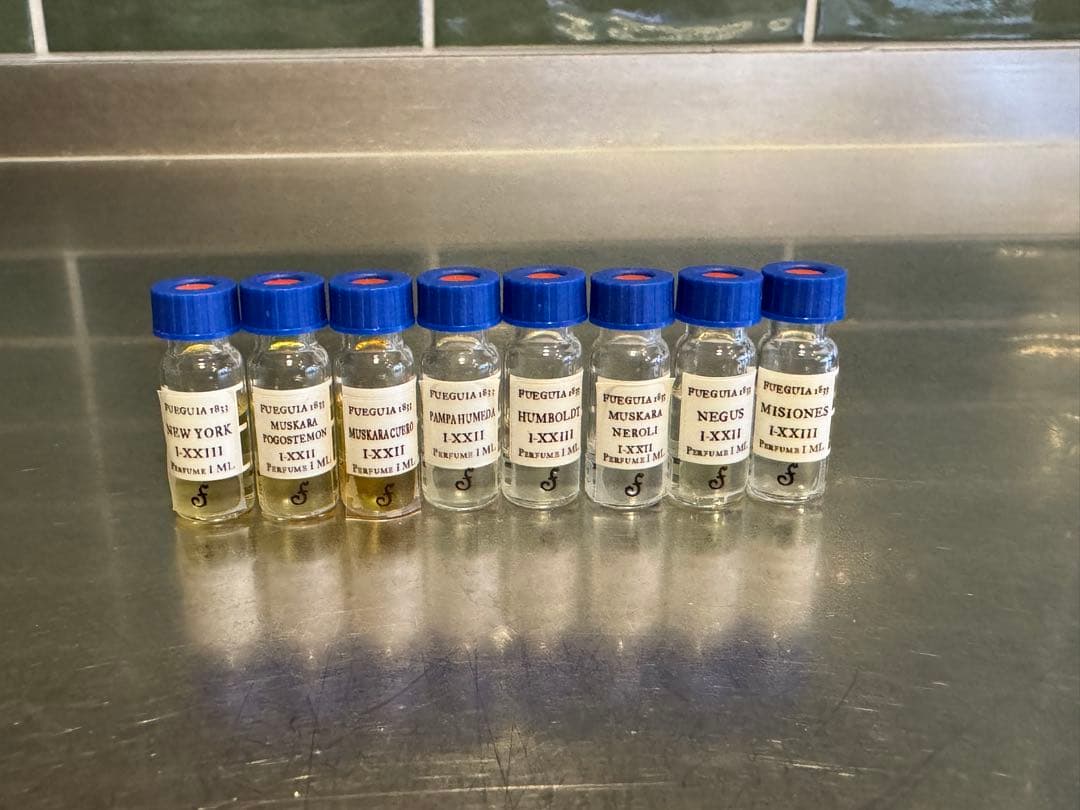 ユニセックス香水サンプルセット
