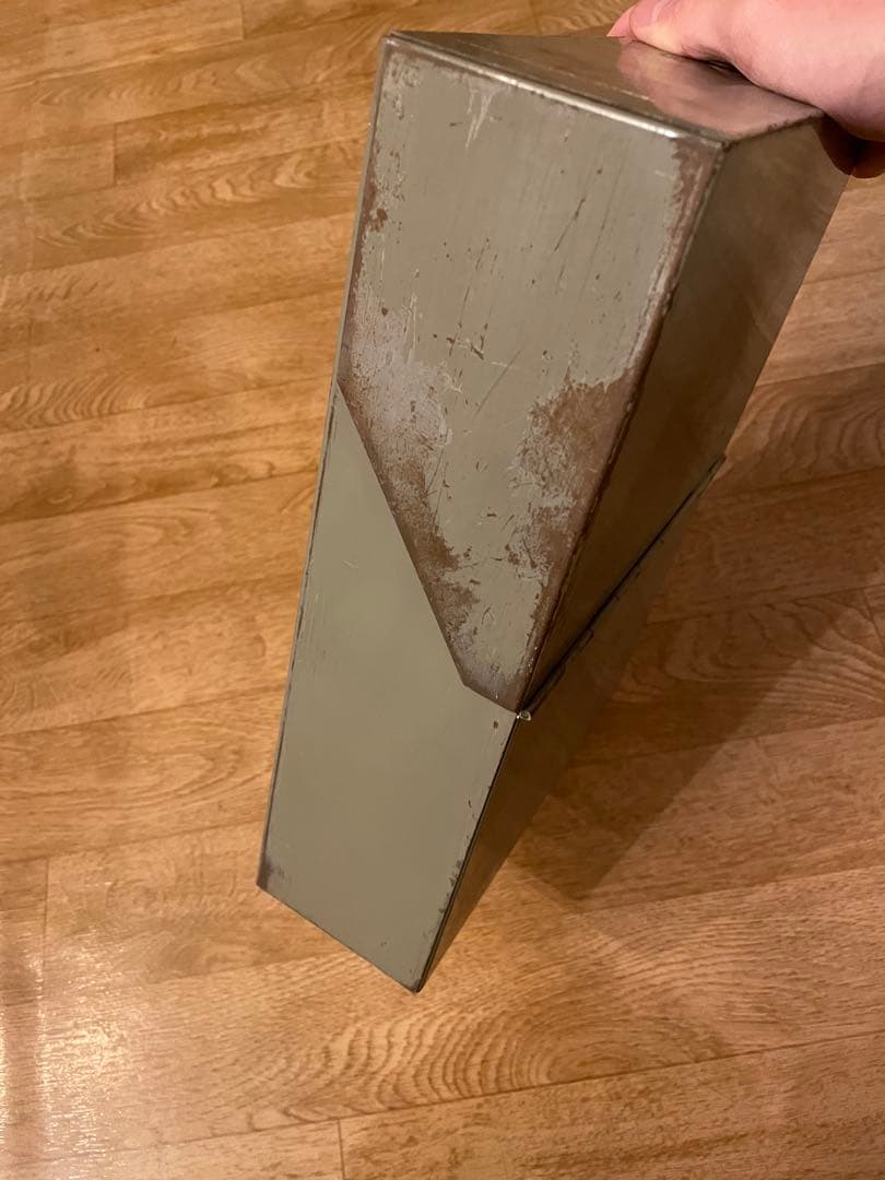 スチールボックス　アンティーク　レトロ　インダストリアル