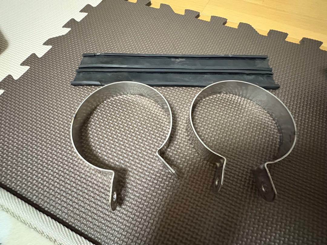 Burial ステンレス マフラー 取り付け金具付き(PCX用)