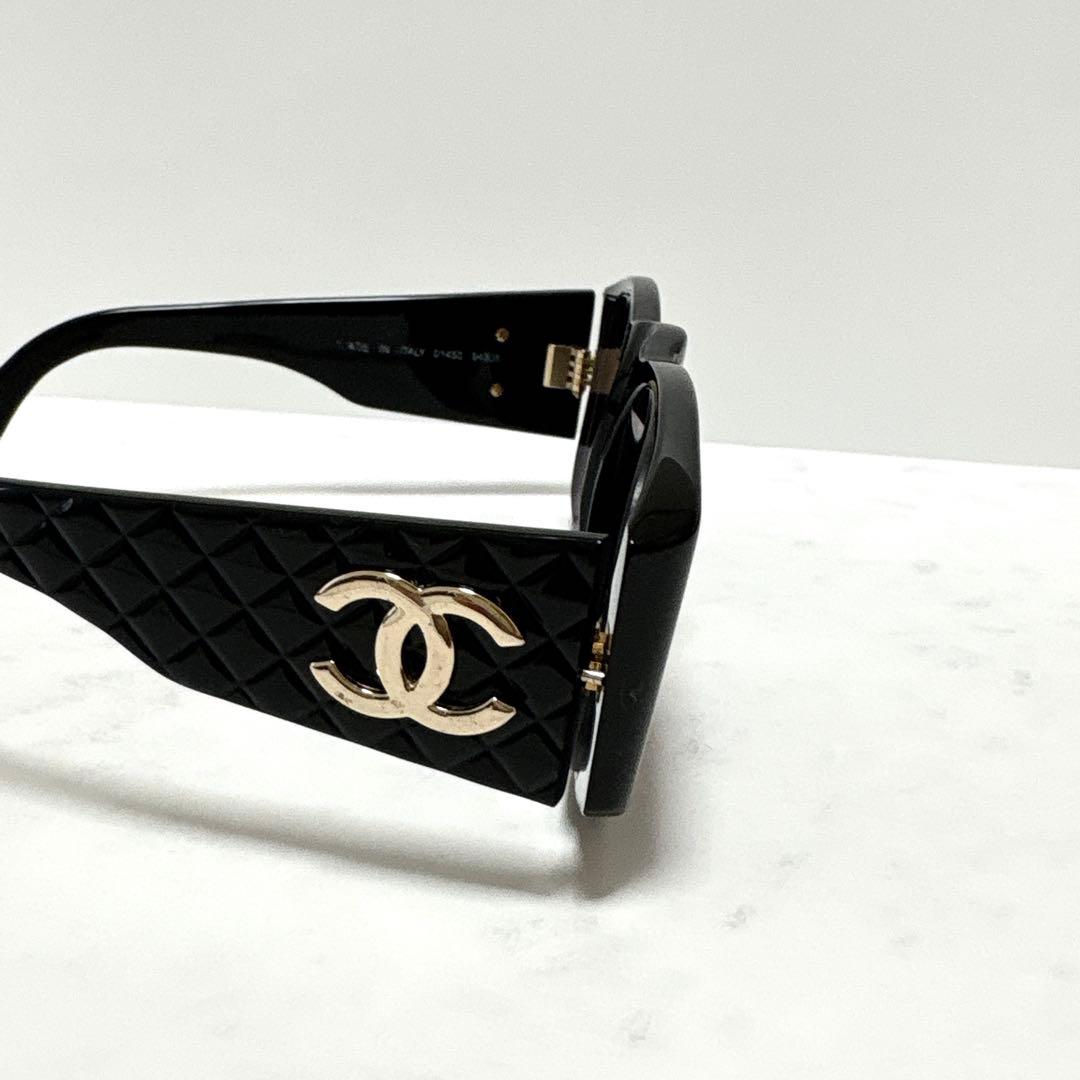 CHANEL マトラッセ ココマーク サングラス マトラッセ 度入り