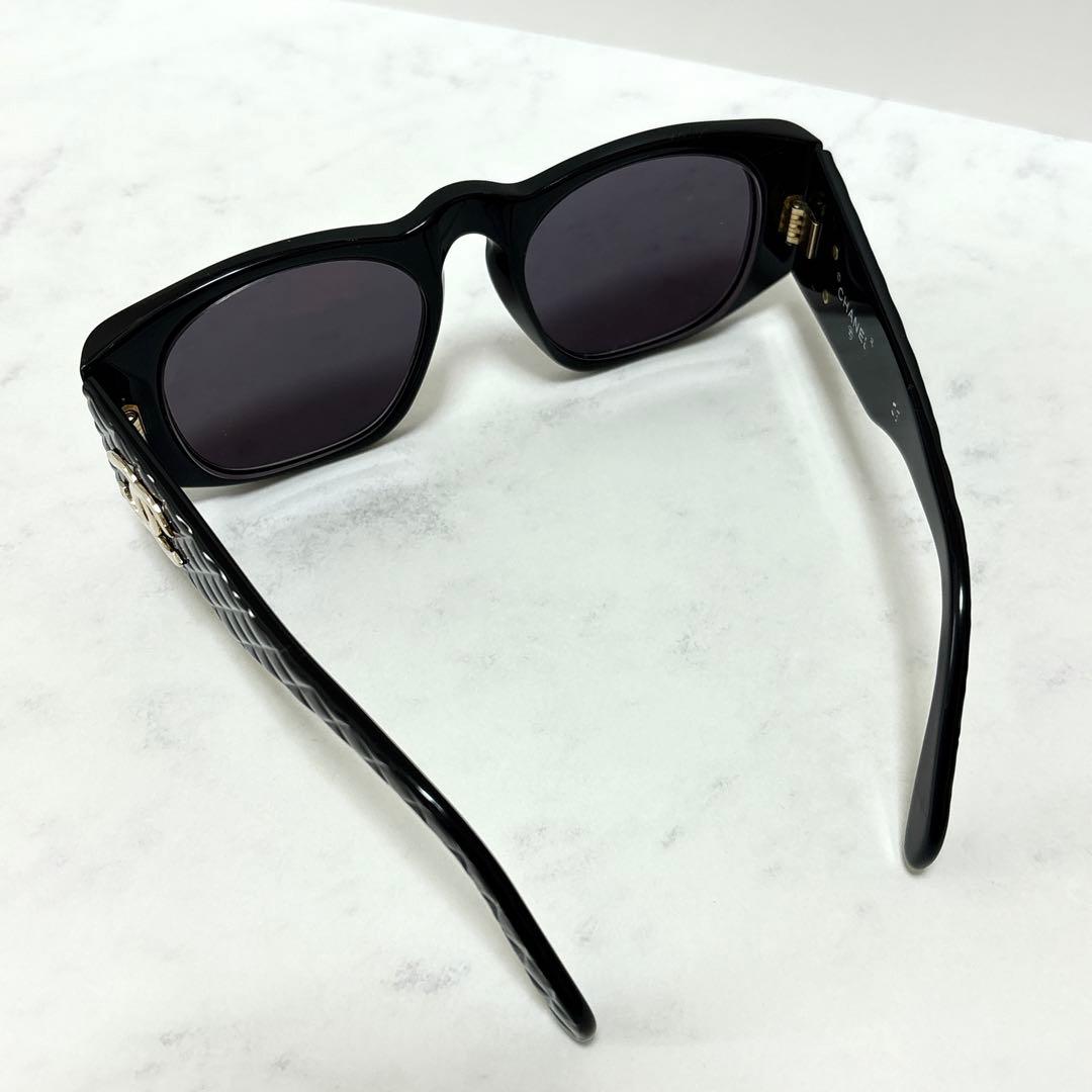 CHANEL マトラッセ ココマーク サングラス マトラッセ 度入り