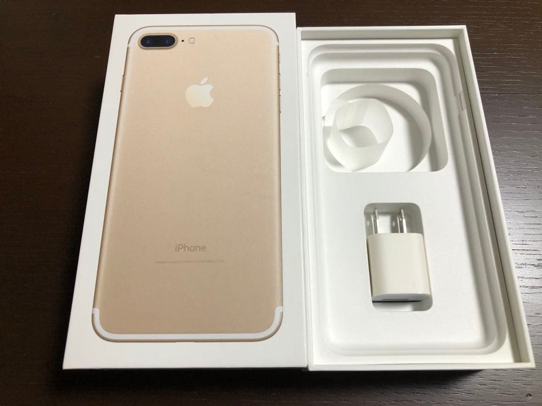 ジャンク iPhone 7 Plus ゴールド 256GB Simフリー