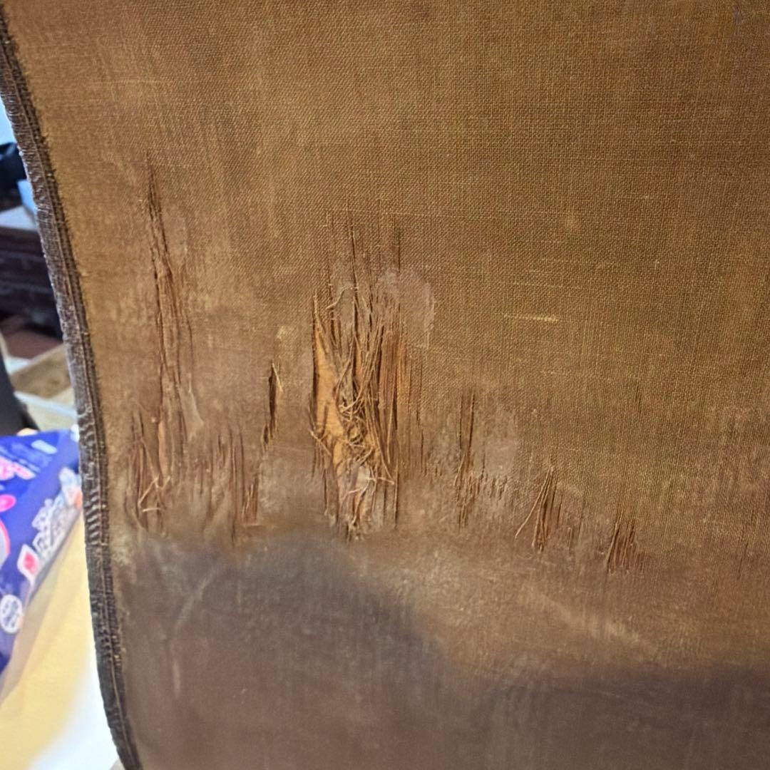 大正〜昭和初期 卓上ガラスケース 布張り 飾り棚 レトロ アンティーク