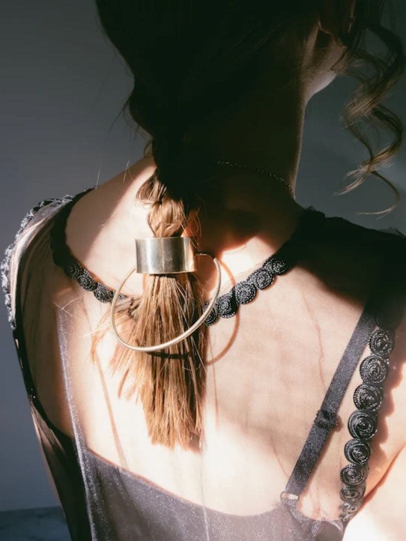 【SYKIA】ヘアピアス/ゴールド