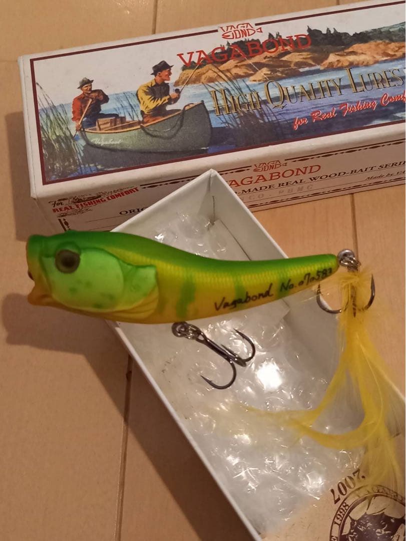 VAGABOND ルアー17点／ロッドブランクス1点／アルミボックス1点 セット