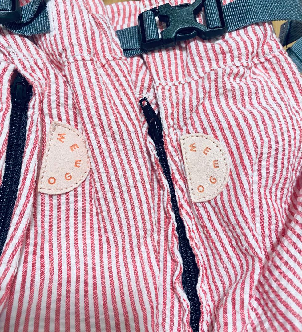 美品　ウィーゴツイン　weego双子抱っこ紐　赤　レッドベビーキャリア　ウィゴー