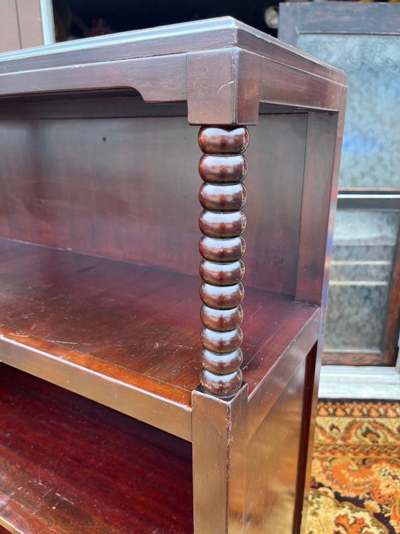 飾り棚 インテリア 木製ラック 本棚 昭和レトロ 当時物 アンティーク 古民家