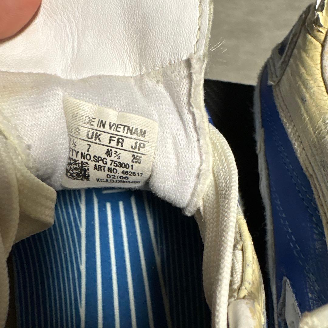 adidas アブソリュート　2000年代モデルサッカーシューズ 青/白/