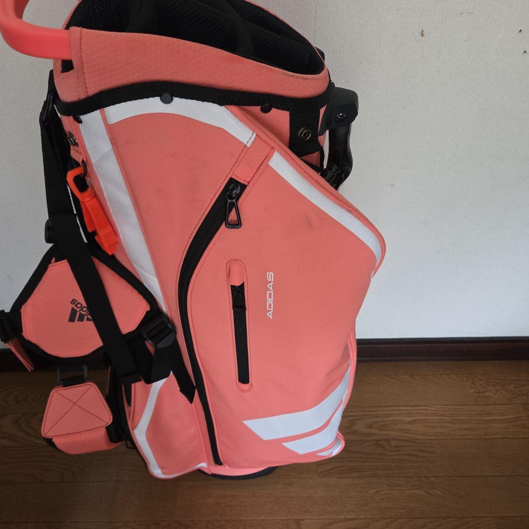 美品アディダススタンドキャディバッグ