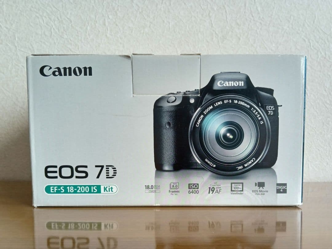 【Min】Canon EOS 7D デジタル一眼シャッター数:7386回