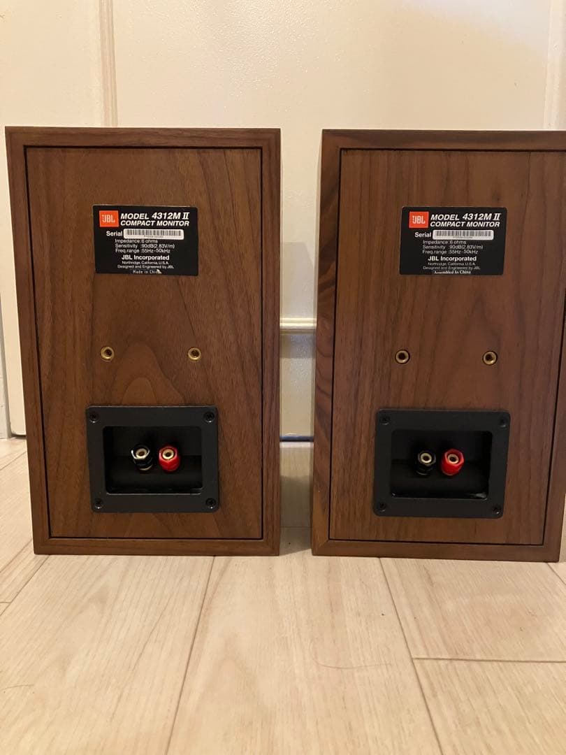 JBL4312M II コンパクトモニター スピーカー ウォールナット おまけ付