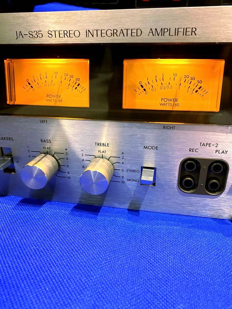 Victor プリメインアンプJA-S35 ビクター パワーメーターLED