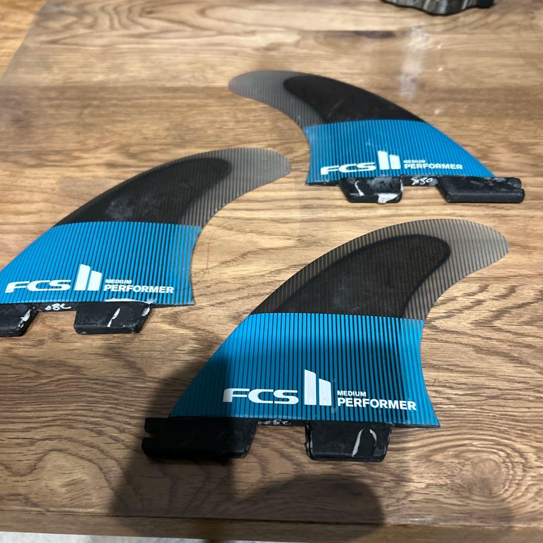 FCS 2 Performer フィン 3枚セット　パフォーマンスコア M