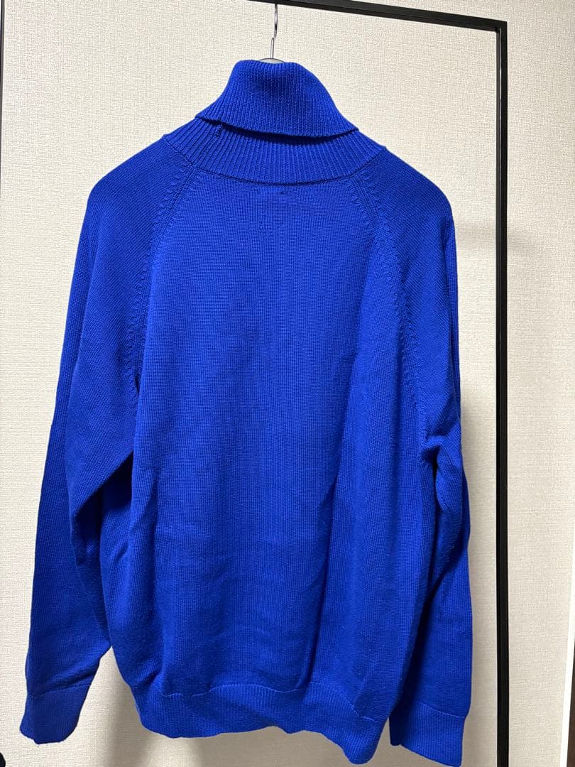 【Batoner】タートルネックセーター サイズ3 青