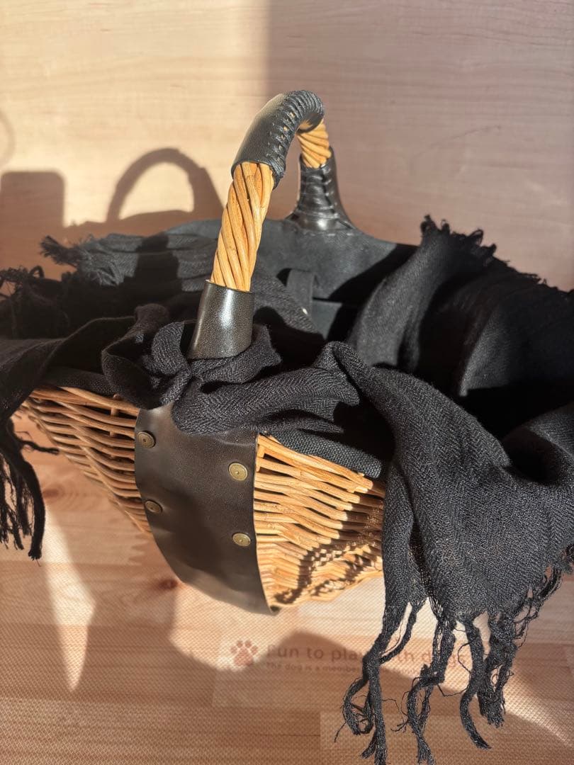 bonbon。エバゴス　カゴバッグです