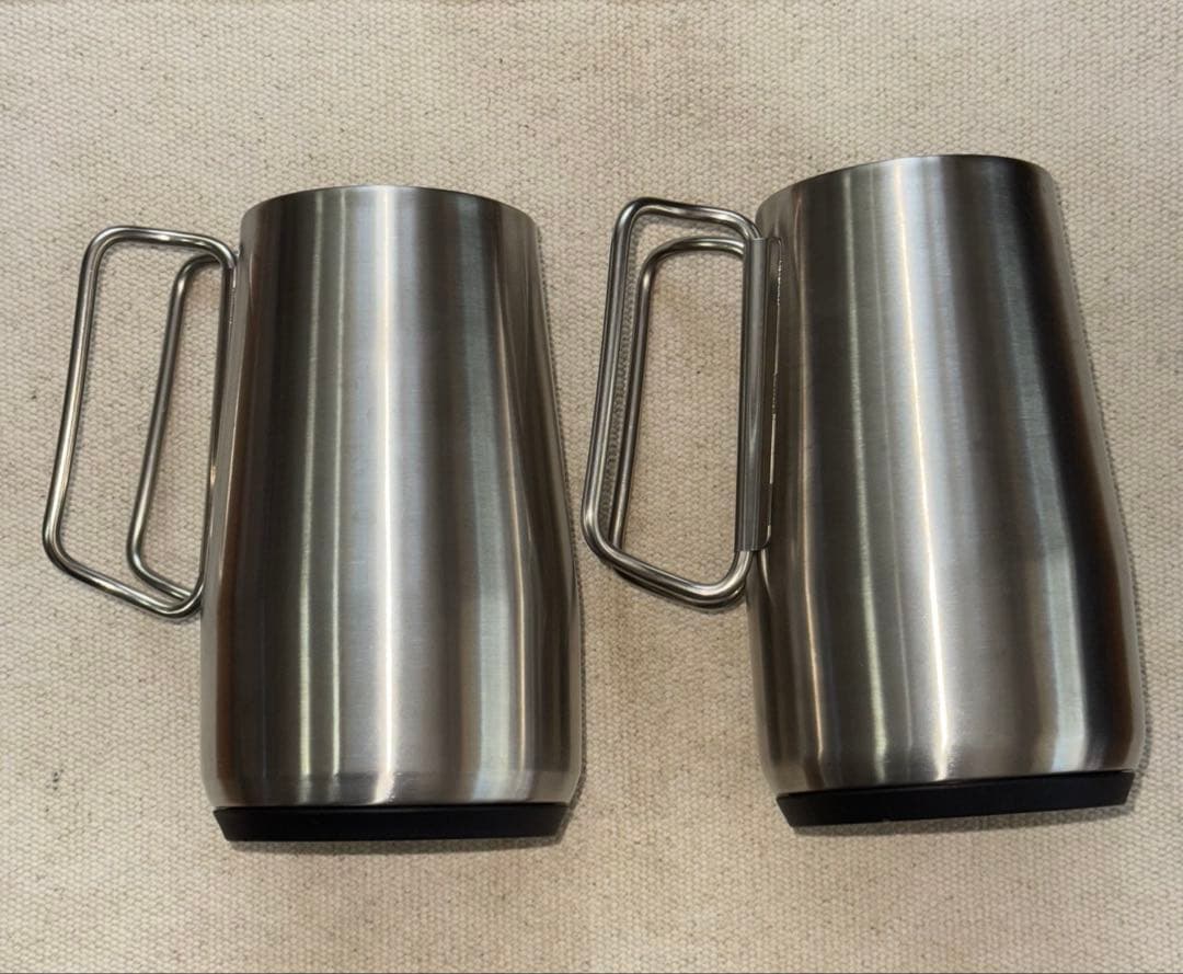 【美品 ２個セット】スノーピーク  peakサーモジョッキ 700