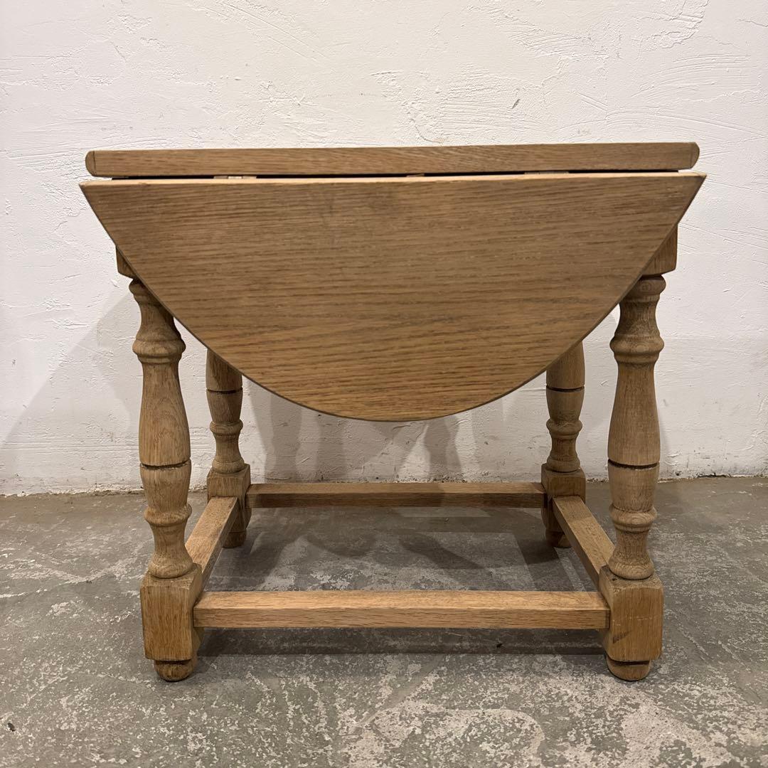 nozドロップリーフテーブル　　サイドテーブル　剥離