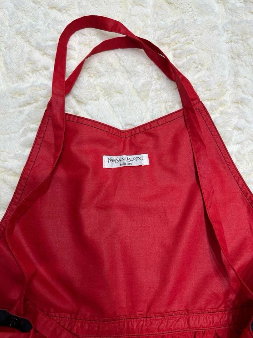 イヴ・サンローラン エプロンリボン 未使用