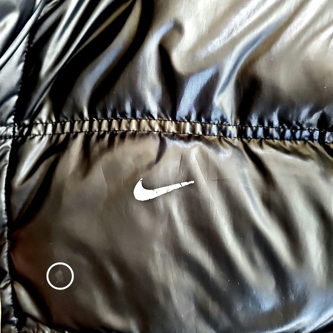 NIKE ナイキ ロゴ ベンチコート ダウン M 黒
