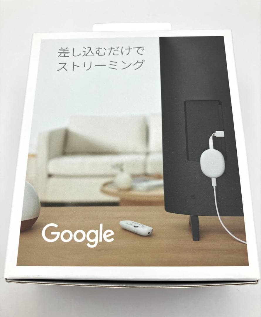 美品　クロームキャスト　Chromecast with Google TV 4K