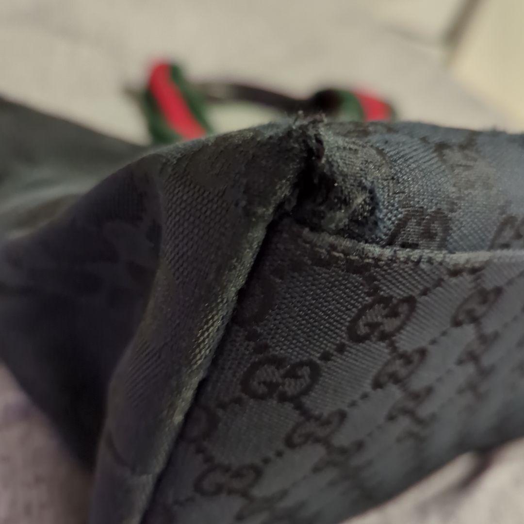 グッチ GGキャンバス シェリーライン マザーズバッグ 155524