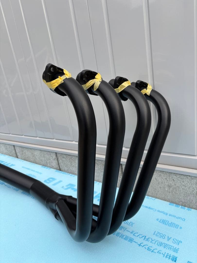 Z1 Z2 ショート管 マフラー カワサキ 集合管 ブラック