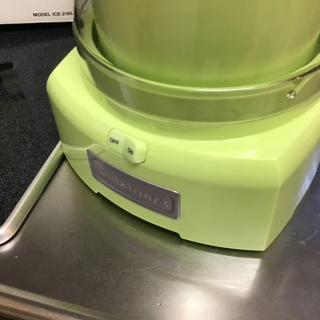 Cuisinart アイスクリームメーカー ライトグリーン 箱付き