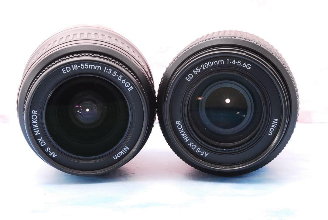 Nikon D40X★デビュー向け★Wレンズ★一眼レフカメラ★バッテリー2個